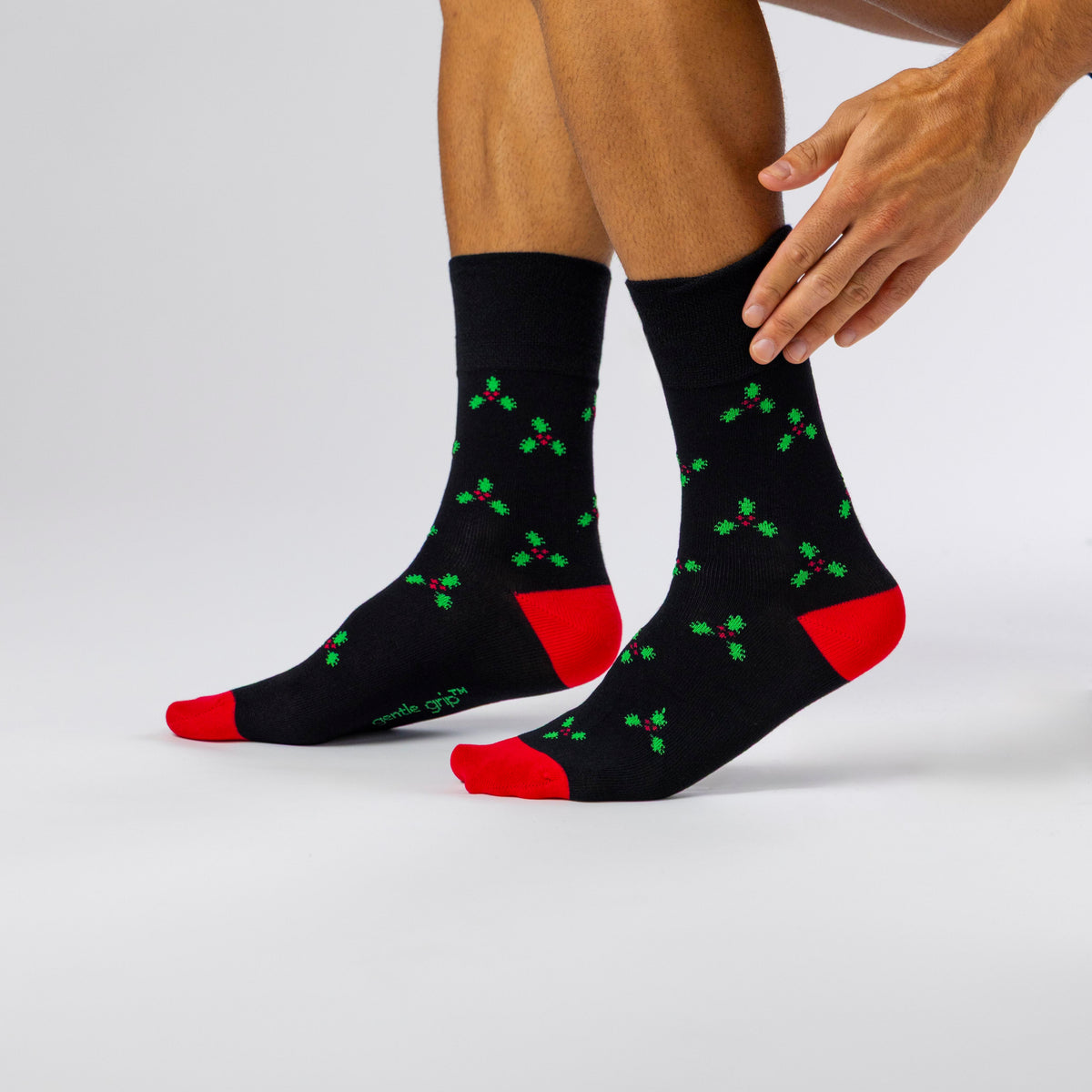 Lot de 3 paires de chaussettes de Noël amusantes pour homme - Icônes festives