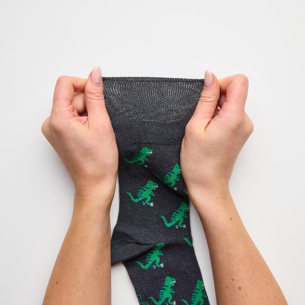 3 Pairs Men's Fun Feet Cotton Socks - Dinosauria