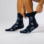 Charger l'image dans la galerie, Lot de 3 paires de chaussettes en coton pour homme - Deep Sea
