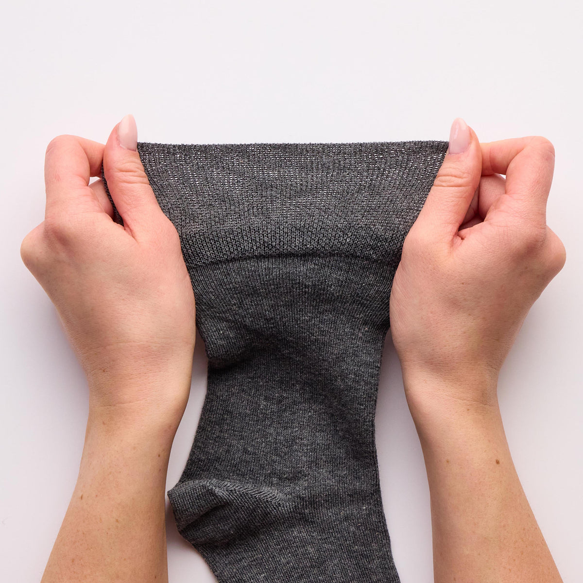 3 paires de chaussettes unies en coton pour homme - Anthracite