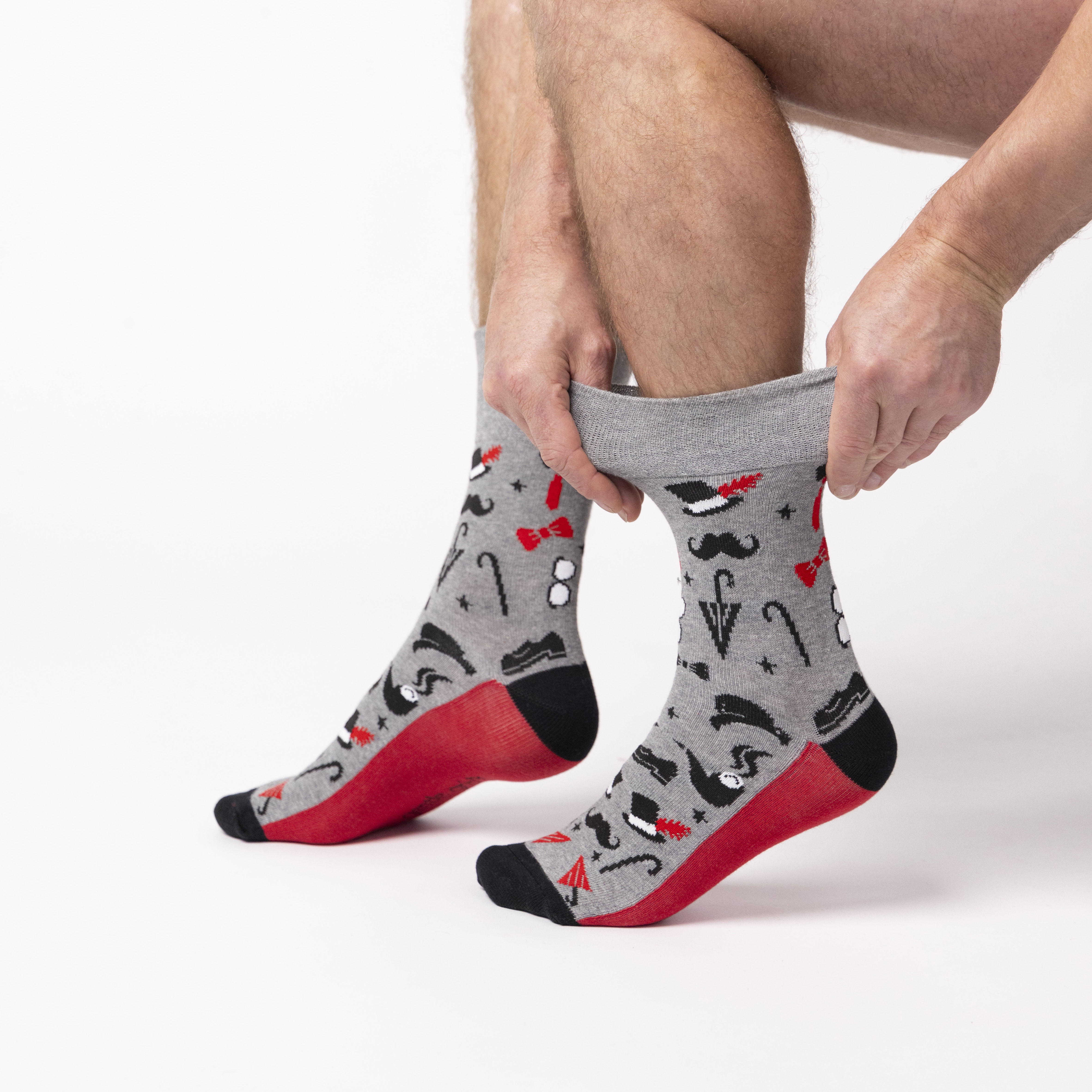 Lot de 3 paires de chaussettes en coton pour homme - Gentleman