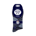Load image into Gallery viewer, 3 Pairs Men&#39;s Argyle Cotton Socks - Leven Navy/Denim
