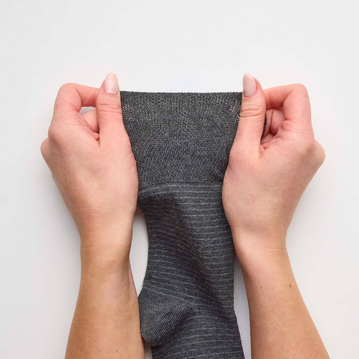 Lot de 3 paires de chaussettes en coton à fines rayures Nova pour homme - Noir/Bleu marine/Anthracite