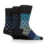 Load image into Gallery viewer, 3 Pairs Men&#39;s Cotton Socks - Orbital World
