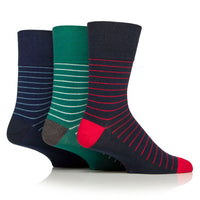 3 Pairs Men's Cotton Socks - Compass