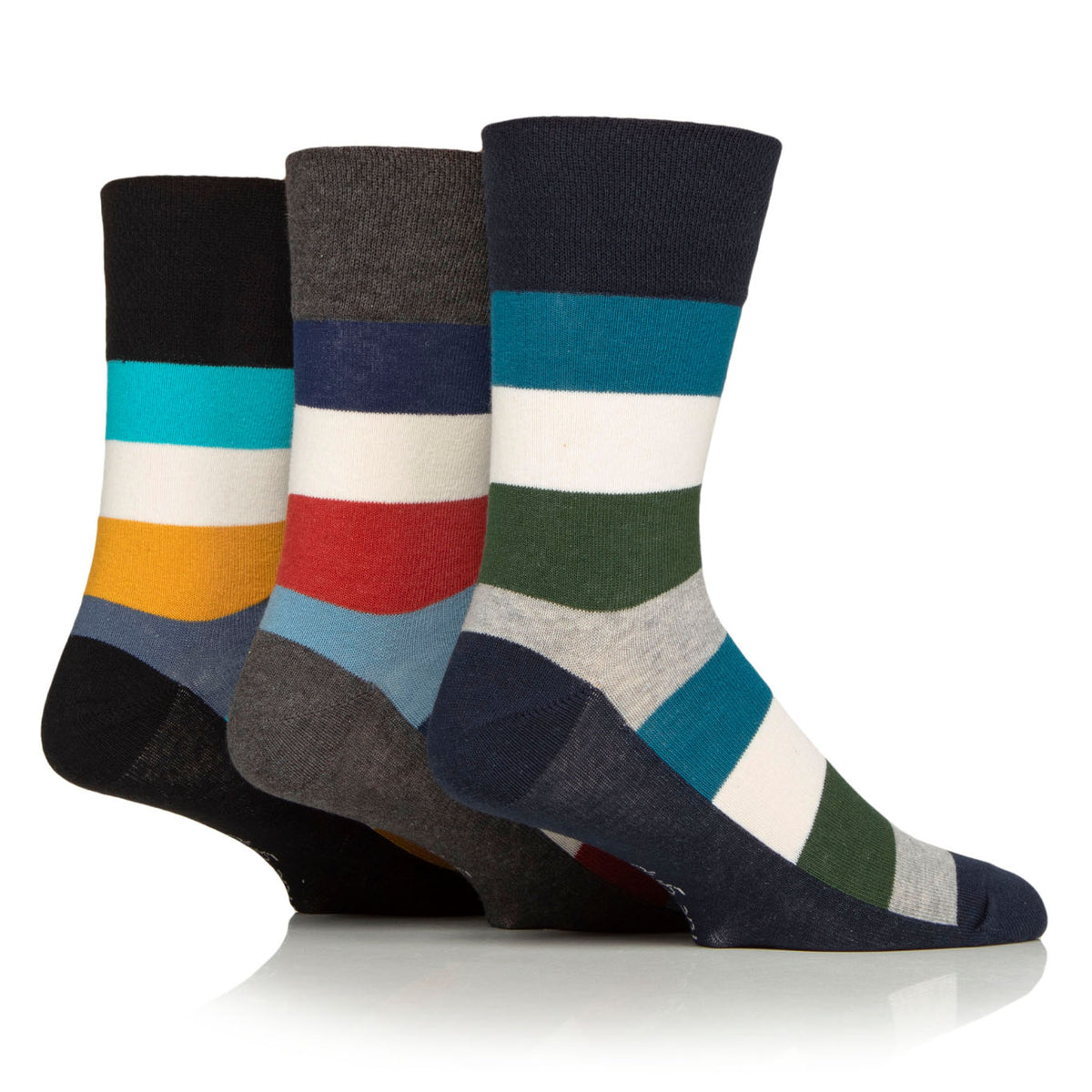 3 paires de chaussettes en coton pour homme - Open Air