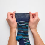 Load image into Gallery viewer, 3 Pairs Men's Cotton Socks - Dimension Stripe
