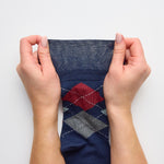 Charger l'image dans la galerie, 3 paires de chaussettes en coton pour homme – Argyle modernisé
