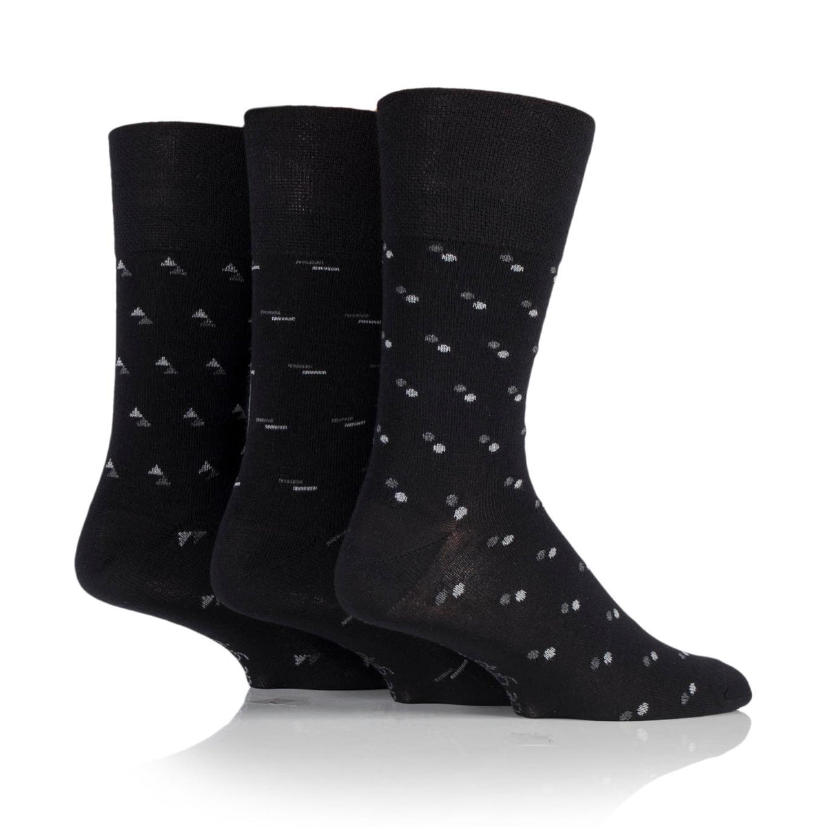 3 paires de chaussettes en coton pour homme – Argyle modernisé