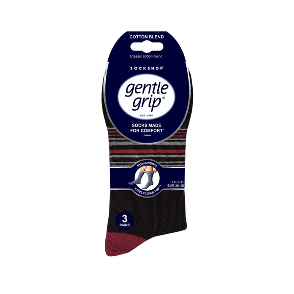 3 paires de chaussettes en coton pour homme – Argyle modernisé