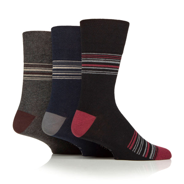 3 paires de chaussettes en coton pour homme – Argyle modernisé
