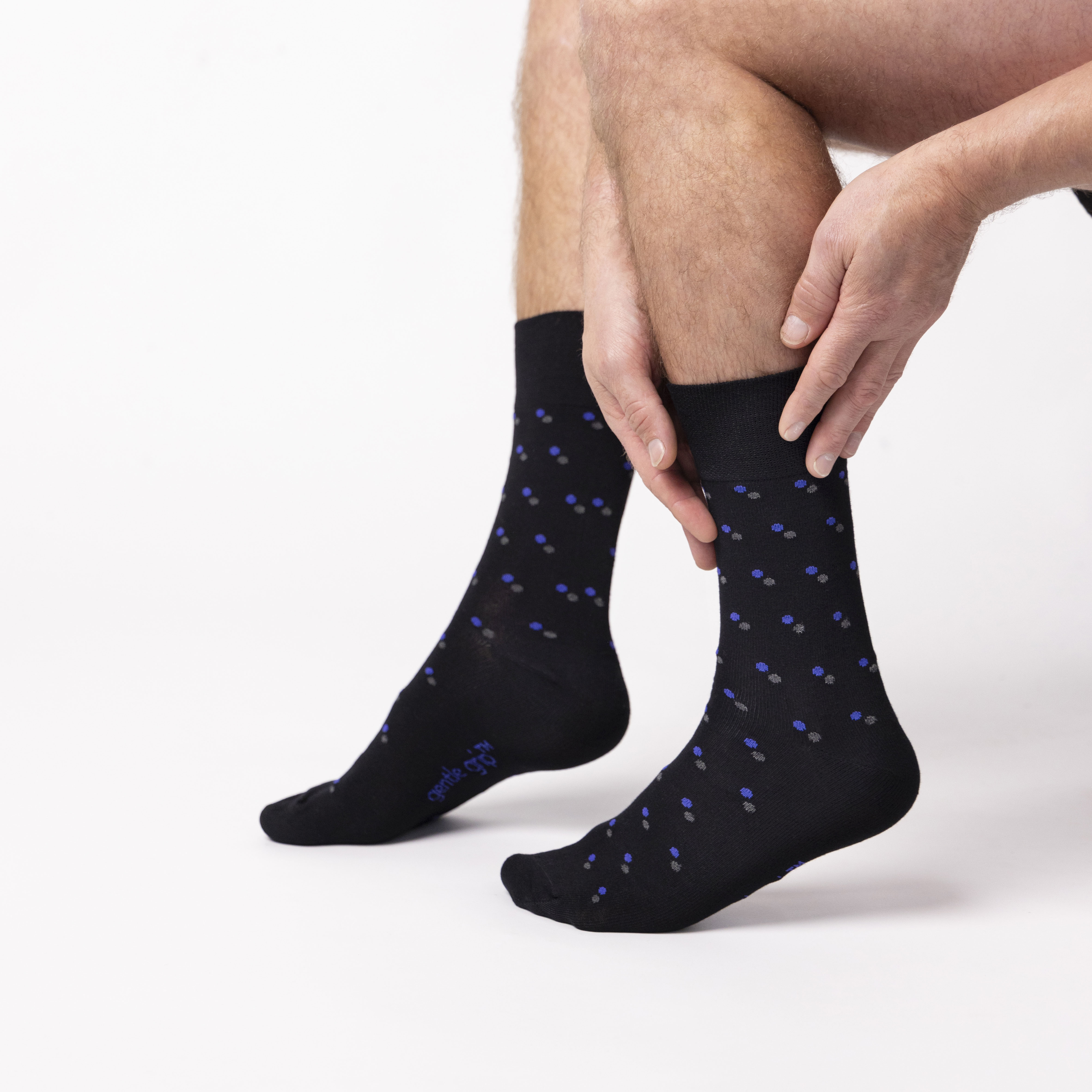 3 Pairs Men's Bamboo Socks - Suit Black