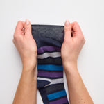 Load image into Gallery viewer, 3 Pairs Men's Bamboo Socks - Mirage Stripe
