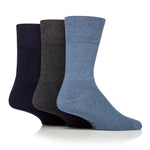 Charger l'image dans la galerie, 3 paires de chaussettes de sport pour homme - Noir
