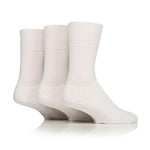 Load image into Gallery viewer, 3 Pairs Mens Sports Socks - White
