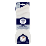 Charger l'image dans la galerie, 3 paires de chaussettes de sport pour homme - Blanches
