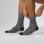 Charger et lire la vidéo dans la visionneuse de la Galerie, Lot de 3 paires de chaussettes amusantes en coton pour homme - Bugs
