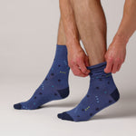 Load and play video in Gallery viewer, 3 Pairs Men&#39;s Cotton Socks - Cosmic Pulse
