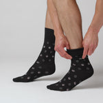 Load and play video in Gallery viewer, 3 Pairs Men&#39;s Cotton Socks - Polka Pop
