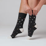 Load and play video in Gallery viewer, 3 Pairs Ladies Bamboo Socks - Starry Night
