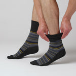Load and play video in Gallery viewer, 3 Pairs Men&#39;s Cotton Socks - Micro Stripes
