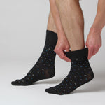 Load and play video in Gallery viewer, 3 Pairs Men&#39;s Cotton Socks - Micro Arc
