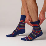 Load and play video in Gallery viewer, 3 Pairs Men&#39;s Cotton Socks - Cabana
