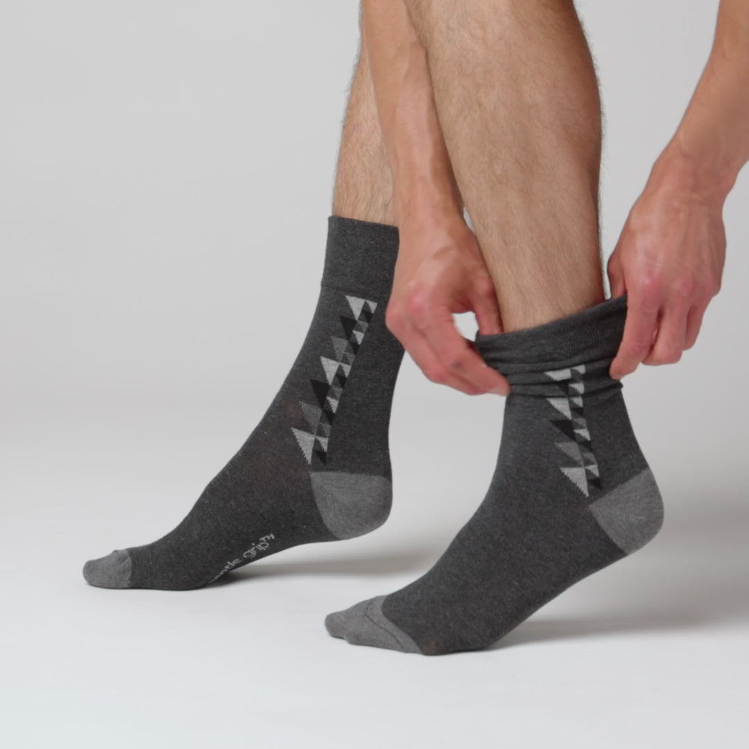 3 Pairs Men's Cotton Socks - George Design
