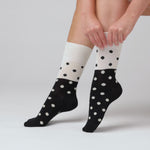 Load and play video in Gallery viewer, 3 Pairs Ladies Bamboo Socks - Mono Spots
