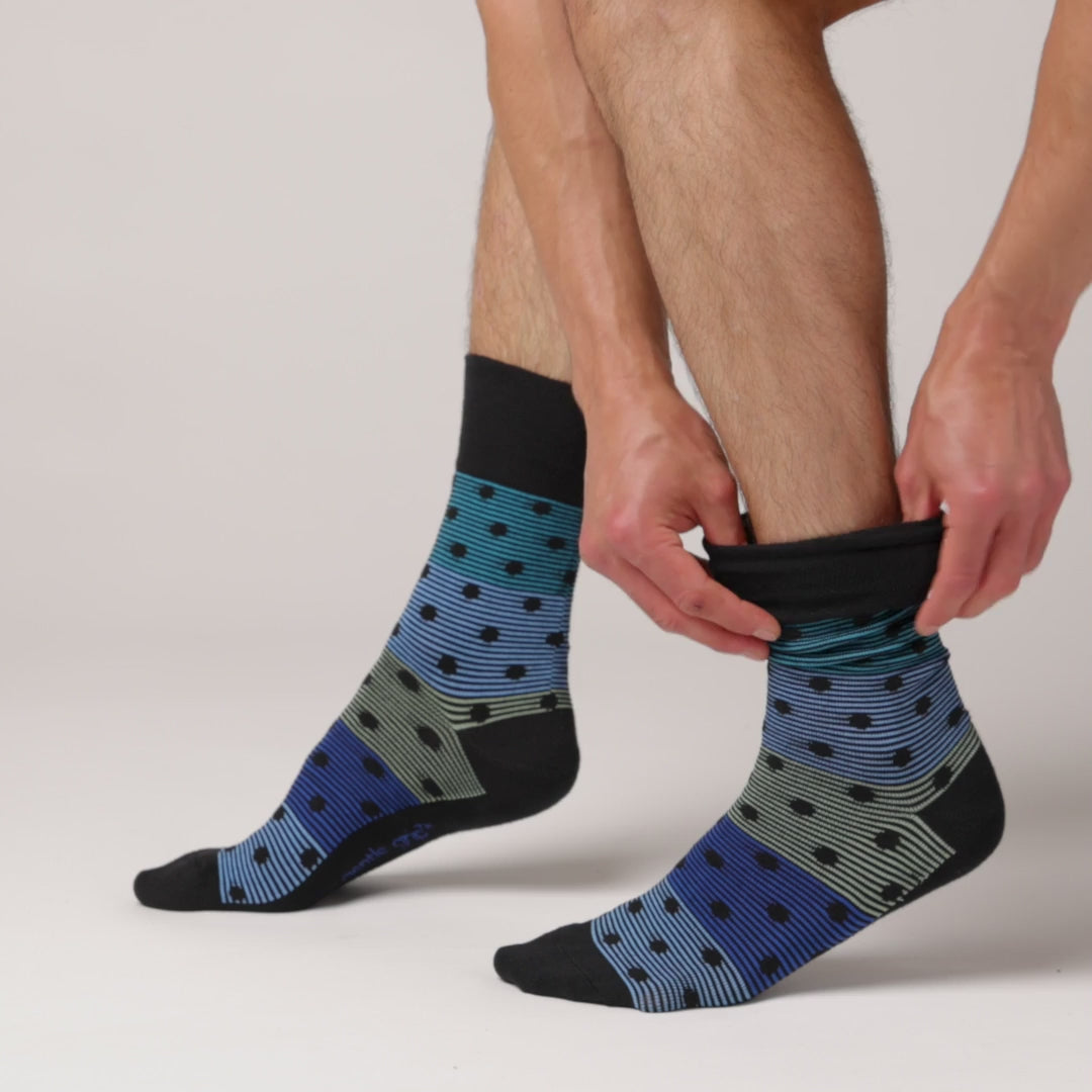 3 Pairs Men's Cotton Socks - Orbital World
