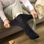 Charger l&#39;image dans la galerie, 1 paire de chaussettes extra larges pour œdèmes - Noir
